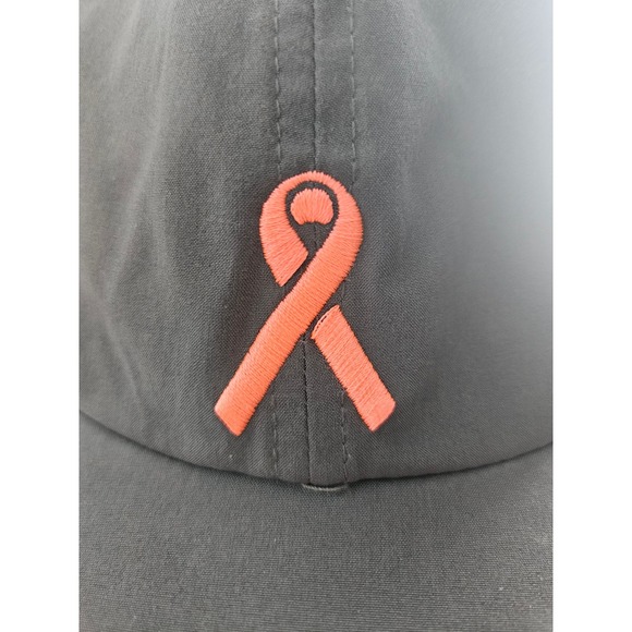 Under Armour Coldblack Running Cap Pink Breast Cancer Awareness Ribbon Gray Pink - Picture 3 of 5